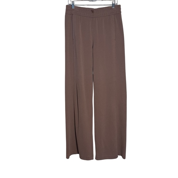 Lululemon Softstreme Ribbed High-Waist Wide-Leg Pants Taupetastic — 10 - Picture 11 of 15